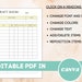 Editable and Printable Craft Show Tracker, Craft Fair Log, Market Stall ...