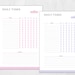 Printable Daily Tasks Template, Editable Daily Checklist, Daily Chore ...