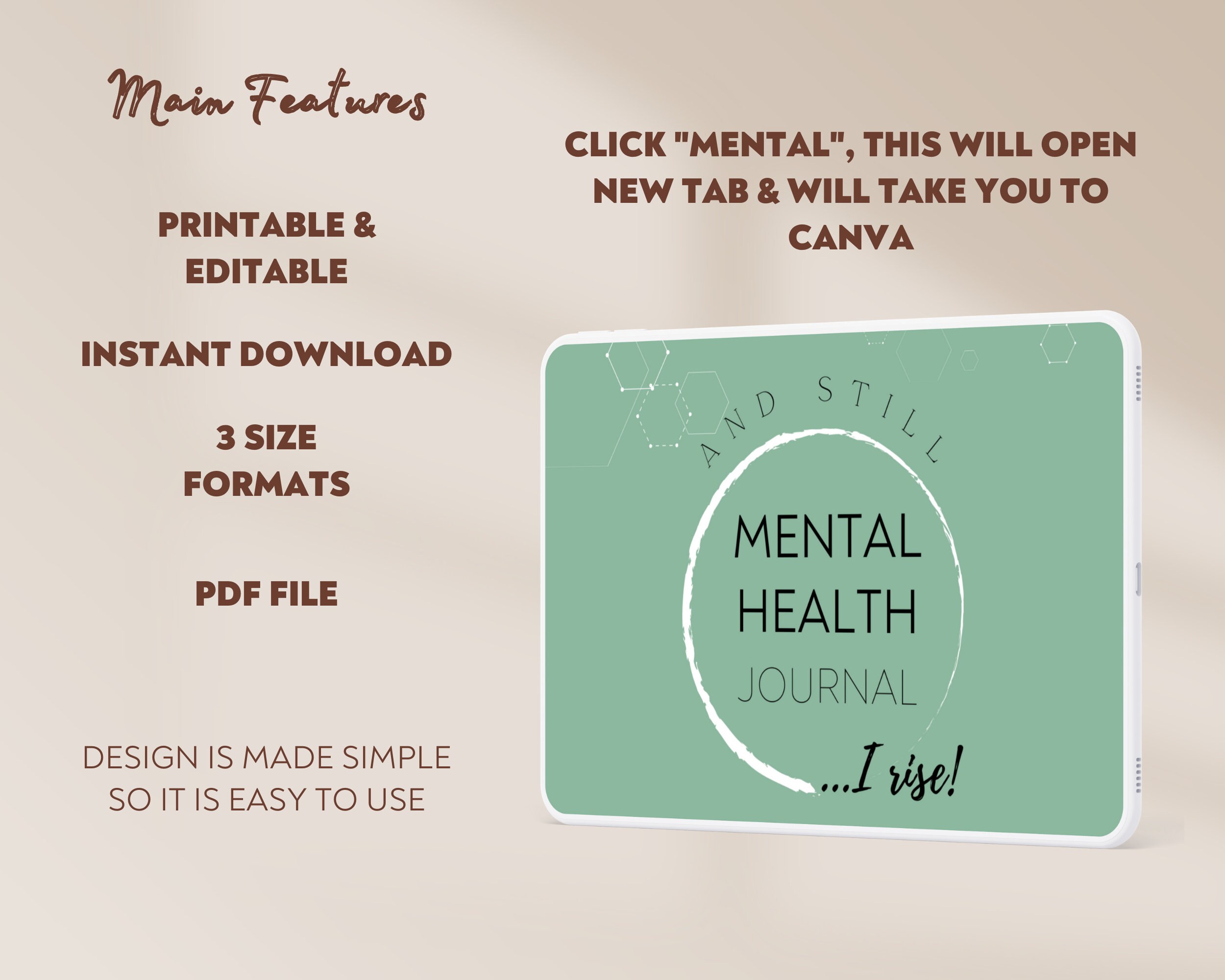 Therapy Journal Worksheets, Mental Health Journal, Self Care Planner ...