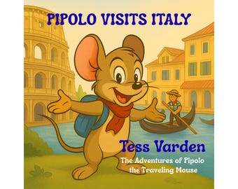 Libro de actividades de viaje para niños - Pipolo visita Italia / Cuento infantil (3-8 años)