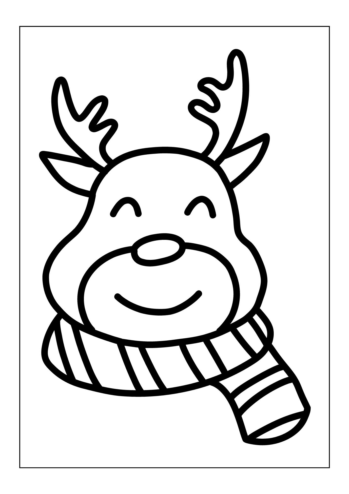 Printable Christmas Colouring Pages - Etsy
