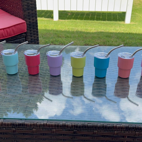 Mini Tumbler Shot Glass Etsy