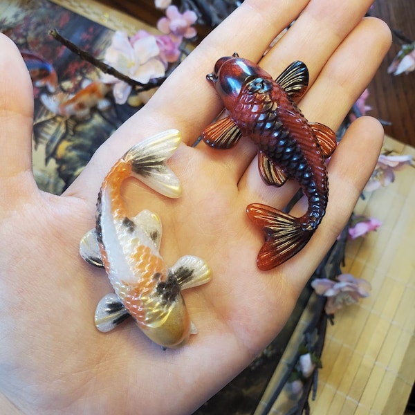 Customizable Resin Koi