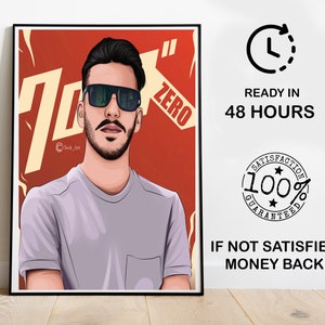 Caricatura personalizada Dibujo a partir de foto, Caricatura Retrato personalizado, Ilustración de retrato vectorial personalizado para pareja, Ilustración vectorial
