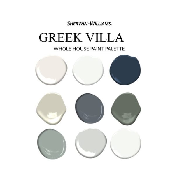 Greek Villa Paint Palette - Etsy