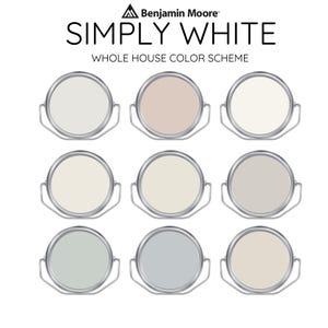 MODERN FARMHOUSE Sherwin Williams Interior Paint Palette prepacked ...