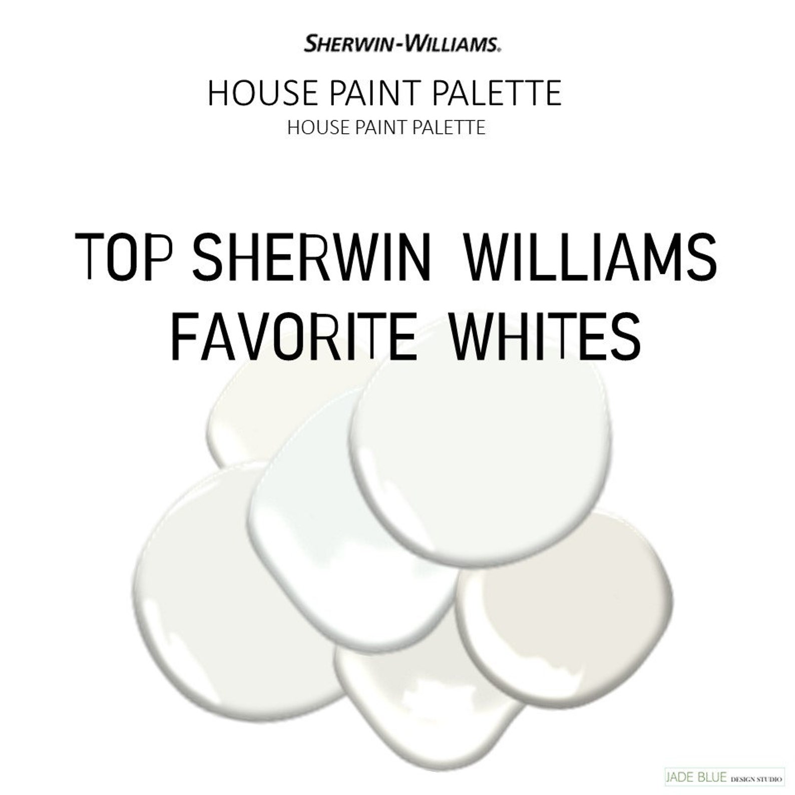 6 Favorite Sherwin Williams Interior White Paint Palette Prepacked