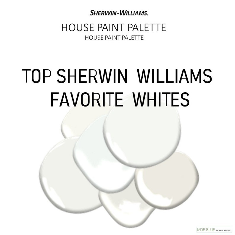 6 Favorite Sherwin Williams Interior White Paint Palette Prepacked