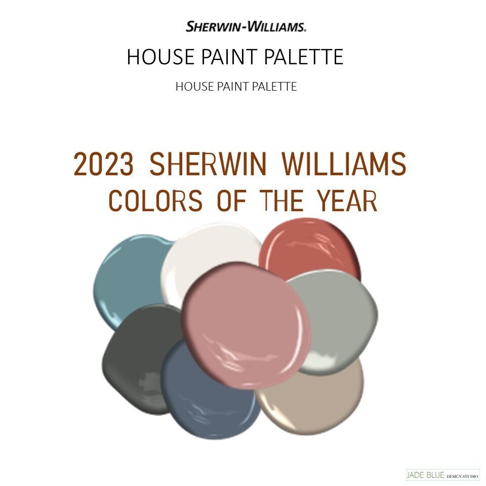 2023 Sherwin Williams COLOR of the Year Modern Interior Home Etsy