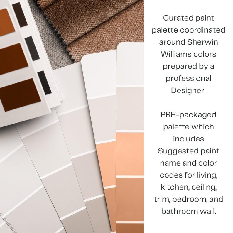 COLONNADE GRAY Coordinating Colors Modern Interior Home- Pre-packed ...
