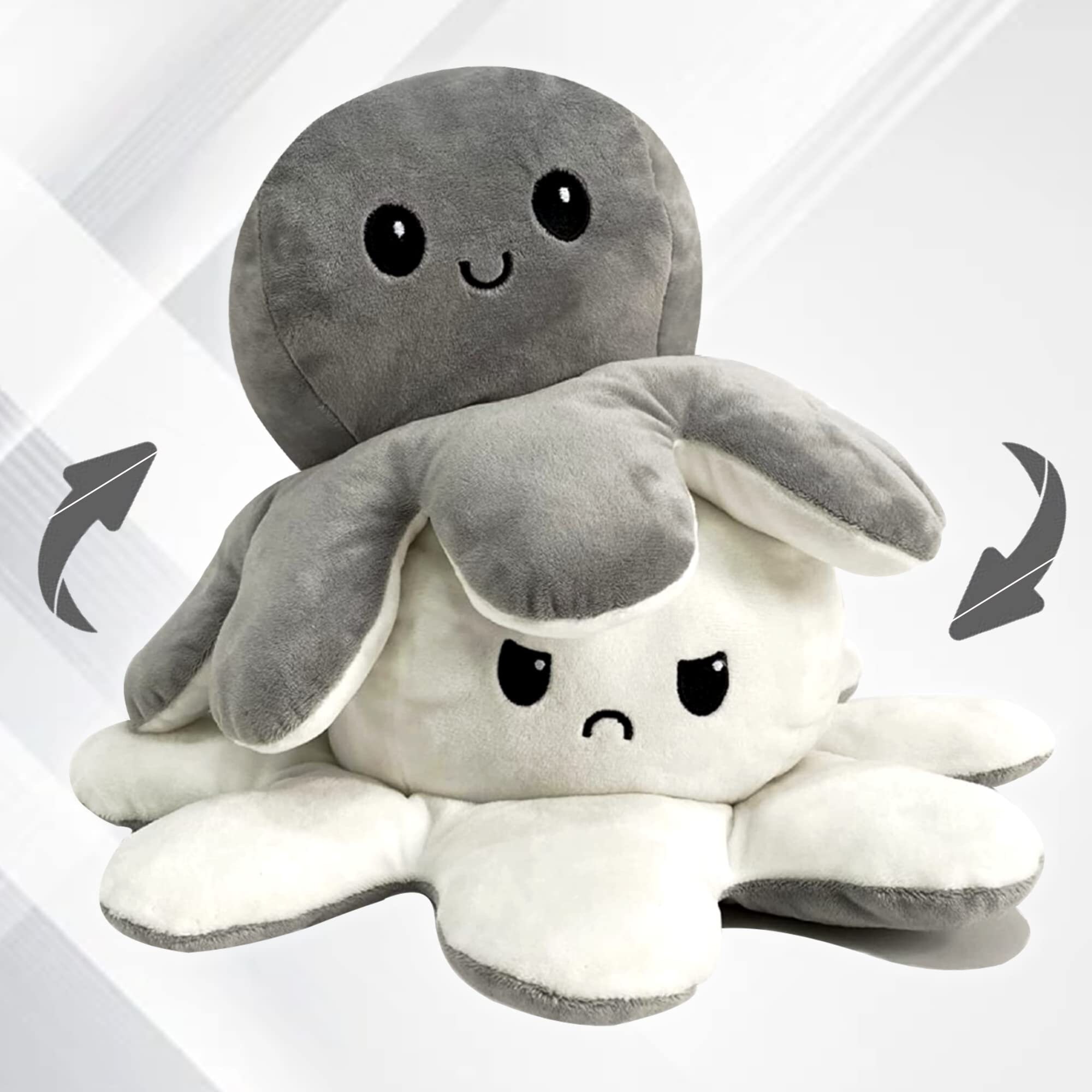 big angry octopus plush