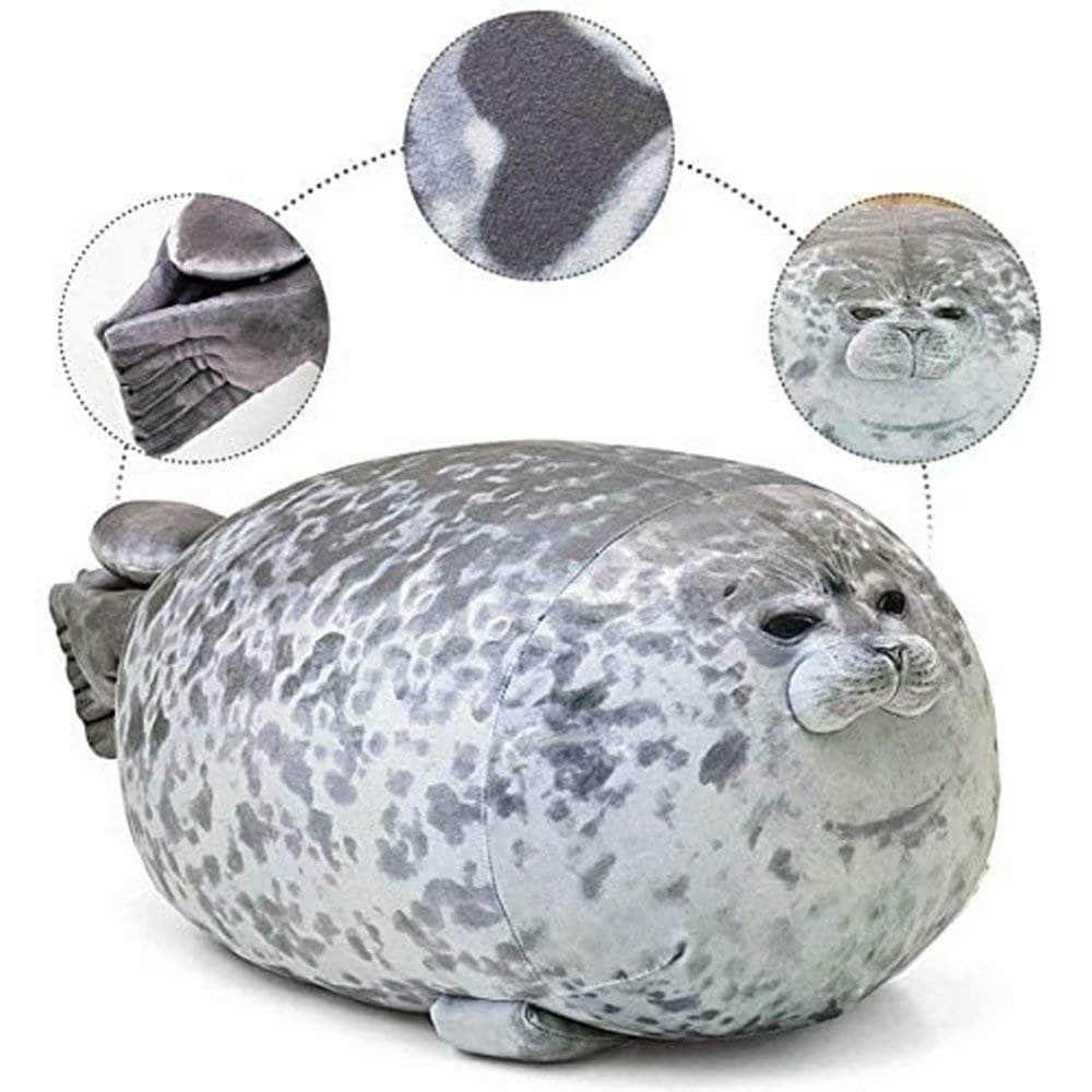 blob seal pillow
