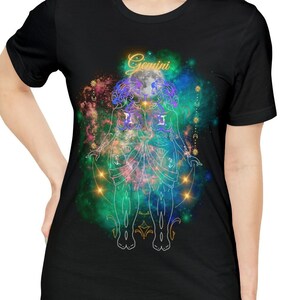 Gemini Zodiac Goddess Shirt Gemini Queen Tee Gemini Zodiac Gift Shirt Gemini Horoscope Shirt Astrology Shirt Unique Birthday Gift Galaxy Tee