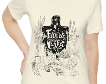 Farmers Market Unisex Tee, Local Farmers Graphic Shirt