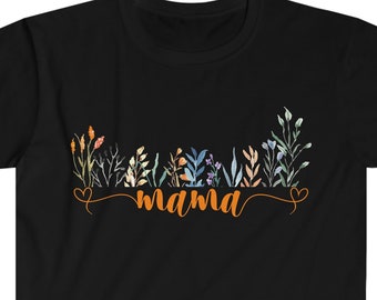 Mama Flower Shirt, Mothers Day Gift