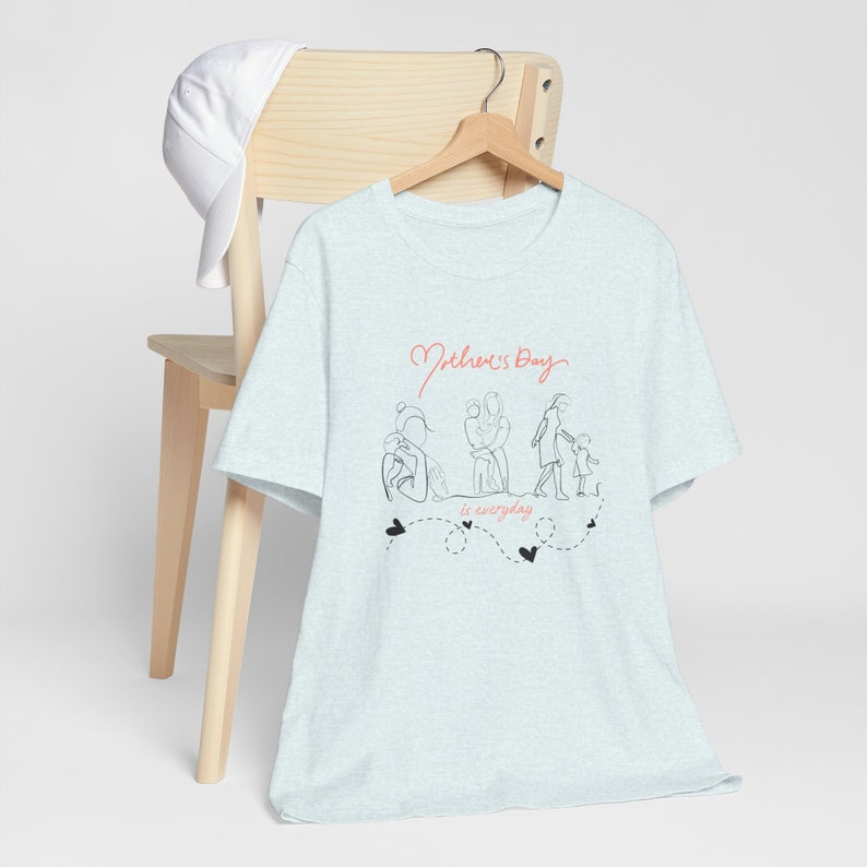 Mom Heart T-Shirt: Mother's Day Everyday Tee image 8