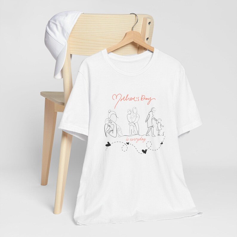 Mom Heart T-Shirt: Mother's Day Everyday Tee image 6