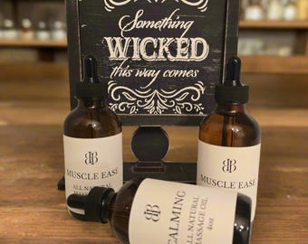 Aceite de masaje natural