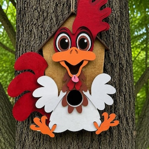 Vogelhuisje haan