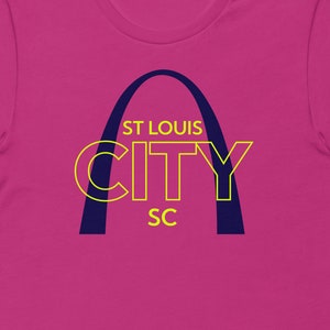 St. Louis City SC Soccer T-Shirt: Unisex STL Fan Apparel
