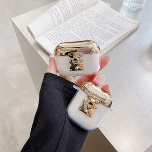 Gucci Horsebit Airpods Case In 베이지