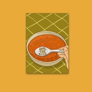 Poster "Eat the Rich" | Antikapitalistisches Poster
