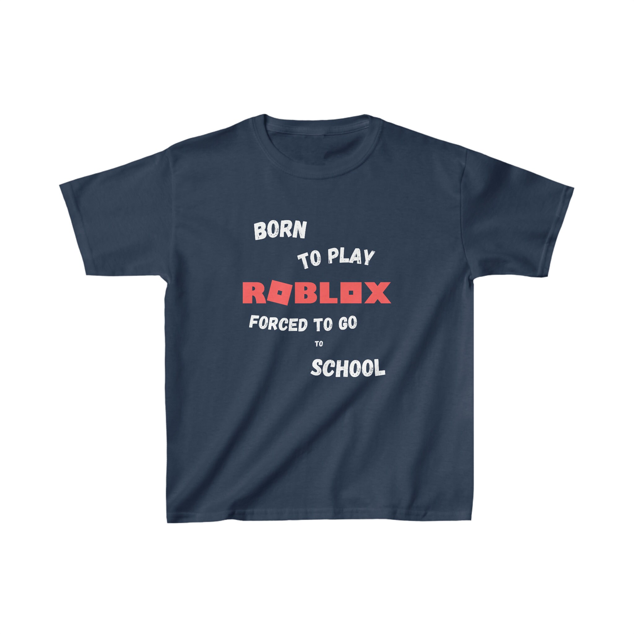 born to play roblox , forced to go to school Poster for Sale by