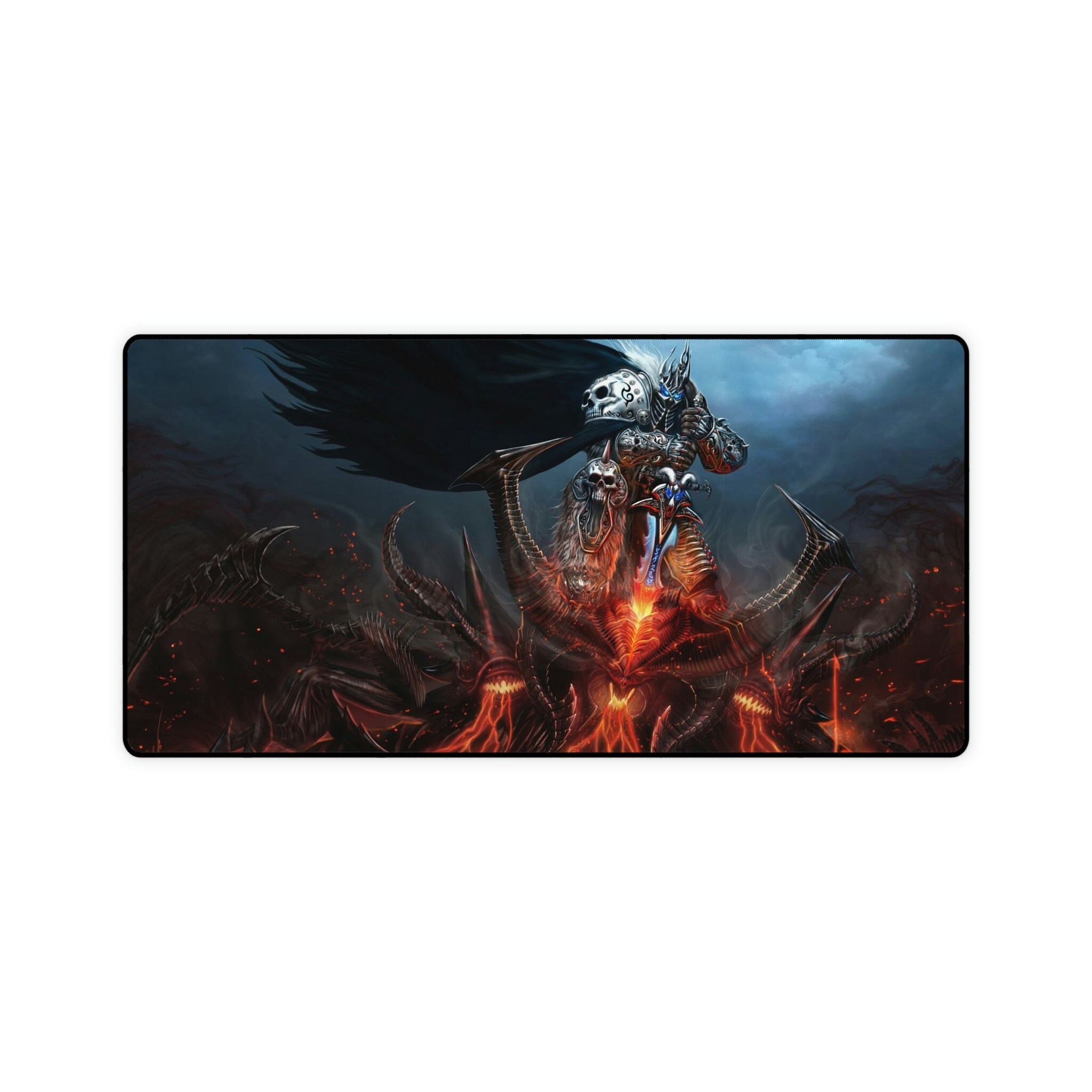 Desk Mats,gaming Mouse Pad,world of Warcraft Desk Mat Gaming, for Gamer, RGB Deskmat Desk Mat