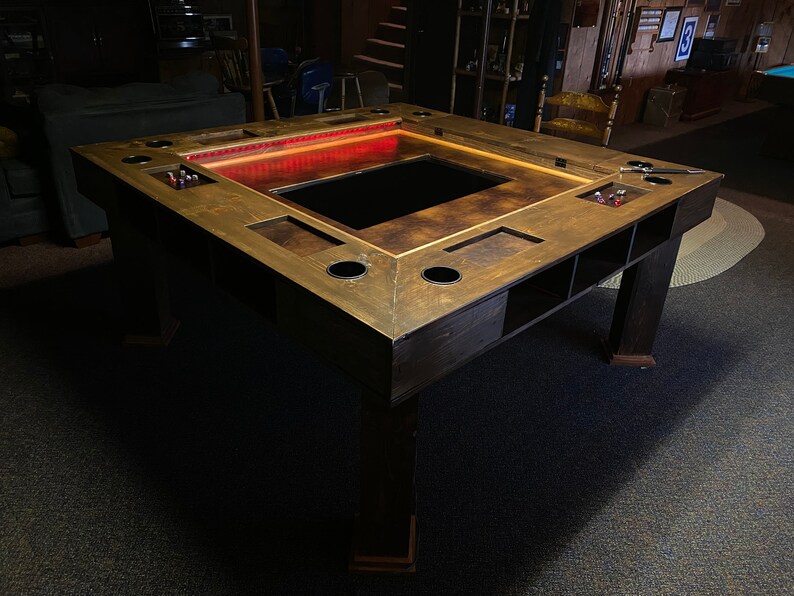 Game Table for Dnd Table Top Game Table Roleplaying Games Etsy