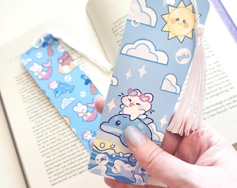 Y2K Laminated Bookmark | Summer Reading Accessory | Kawaii Gift for Book Lovers