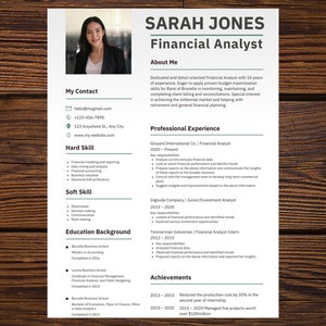 Best Professional Resume Template for Google Docs, Modern Resume Template for Google Docs,Resume Template, CV Template, Minimalist Resume