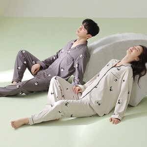 Super Soft Cowl-Neck Pajamas in Women's Fleece Pajamas