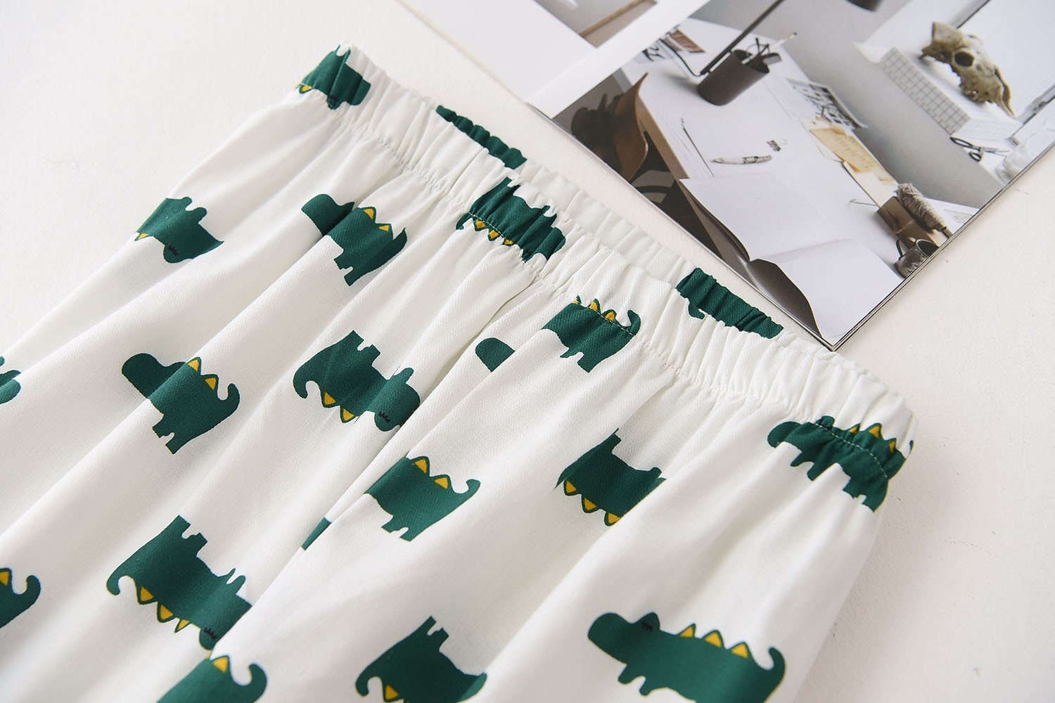 Christmas Crocodile- Unisex  Kids Cotton Nightwear main image 0