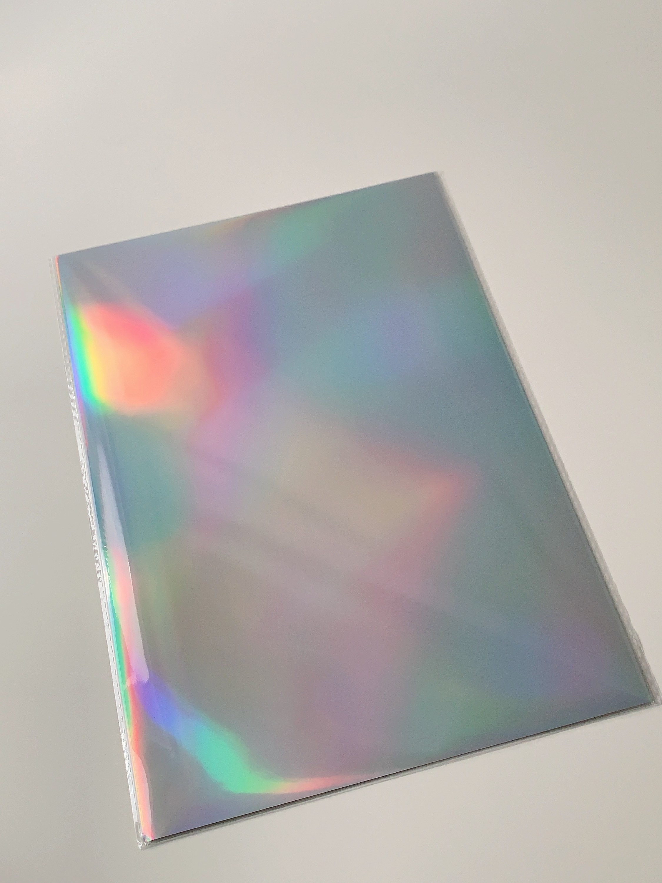 Silver Shattered Glass Holographic Foil Fusing Rolls, DIY Hologram Foil  Paper