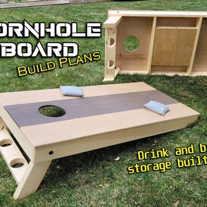 Planos de Cornhole Board - Descarga digital PDF