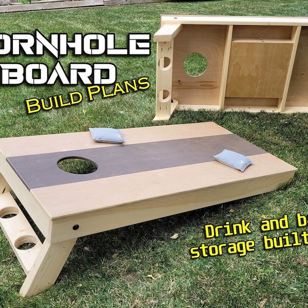 Plans Cornhole Board - Téléchargement numérique PDF