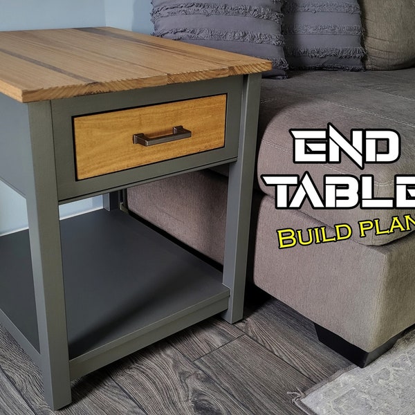 Classic End Table plans - PDF Digital Download