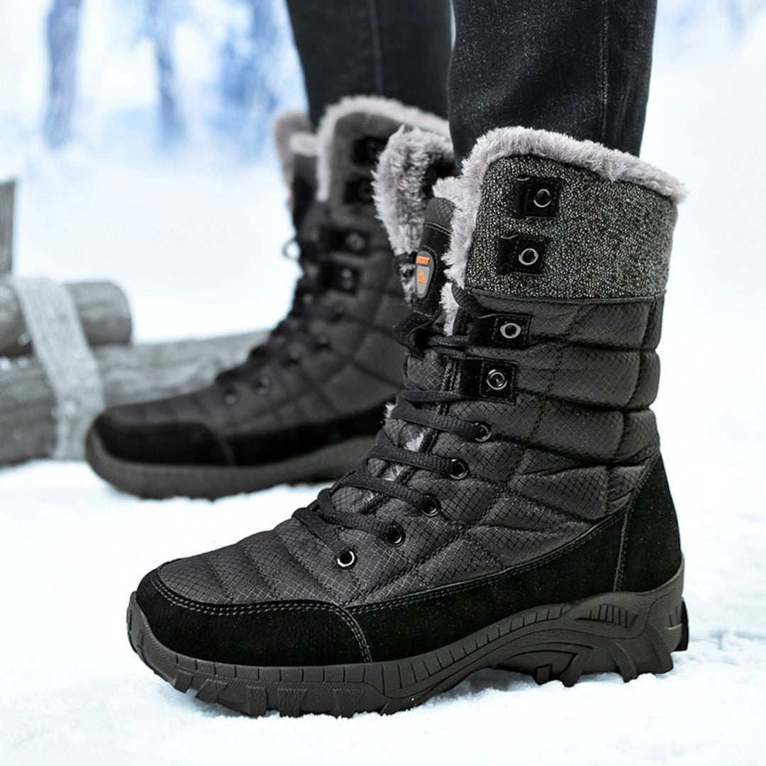 Men Military Snow Boots Hiking Shoes for Winter Combat Etsy