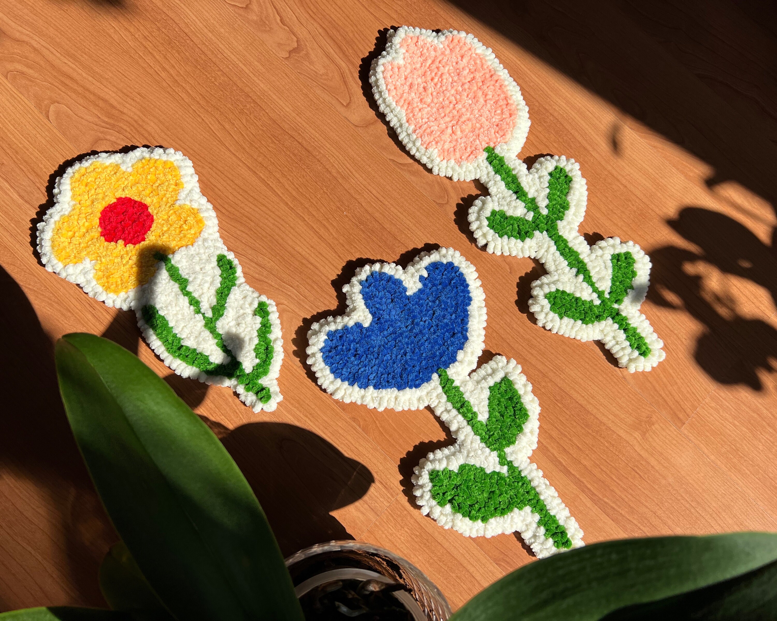 Punch Needle Wall Hanging Punch Needle Wall Decor Hand Etsy