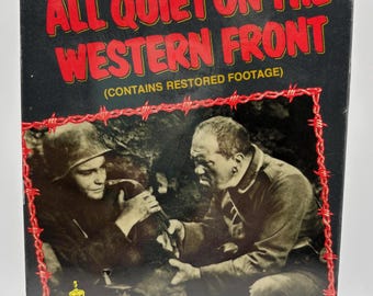 Niente di nuovo sul fronte occidentale - Vincitore del premio Oscar 1929/1930 Miglior film - Nastro VHS sigillato - Lew Ayres - Spedizione nazionale gratuita