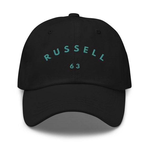 Casquette Officielle Mercedes AMG Petronas F1 2023 – George Russell – Bleue, Fabriquée Aux Philippines
