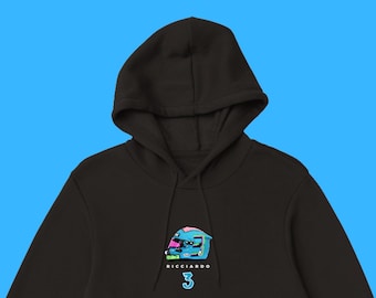Daniel Ricciardo Formula 1 Helmet Hoodie 3 | F1
