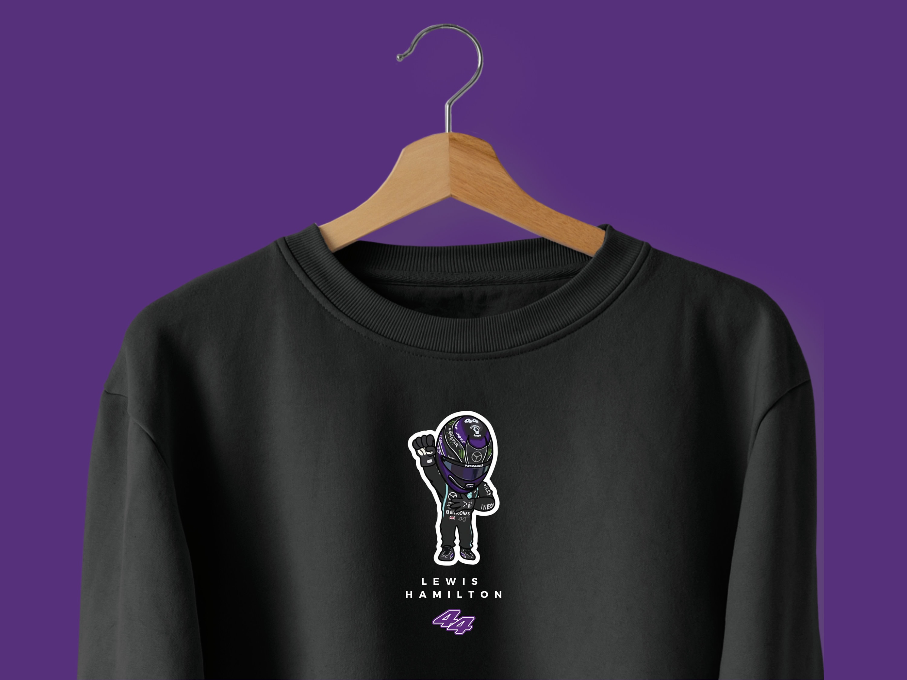 Lewis Hamilton Formula Mini Driver Sweatshirt F1 India