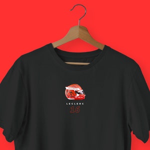 Charles Leclerc Formula 1 Helmet T-Shirt | F1