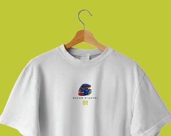 NEW 2024 | Oscar Piastri Formula 1 Helmet T-Shirt | White | F1