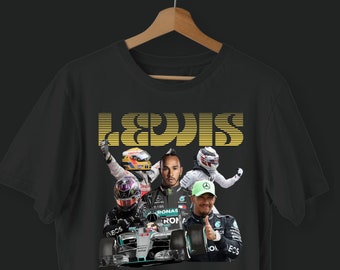 Lewis Hamilton Formula 1 Vintage 90s T-Shirt | F1