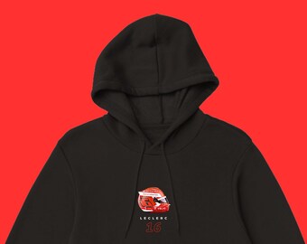 Charles Leclerc Formula 1 Helmet Hoodie | F1