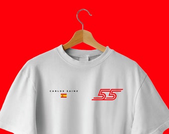 Carlos Sainz Formula 1 Racing T-Shirt  | F1