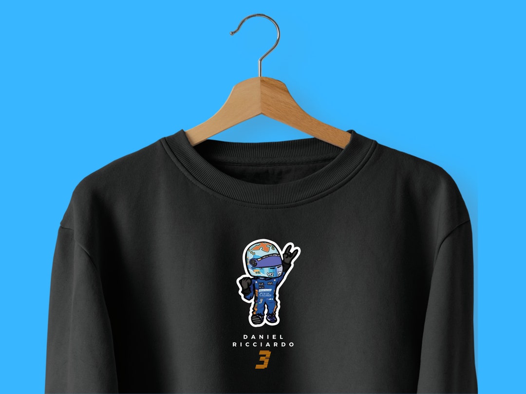 Daniel Ricciardo Formula 1 Mini Driver Sweatshirt | F1 - Etsy