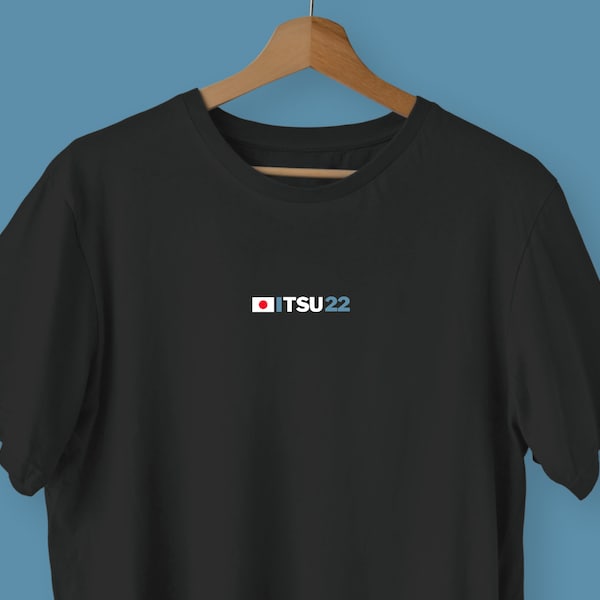 Yuki Tsunoda Formula 1 Minimalist Supporters T-Shirt 2023 | F1